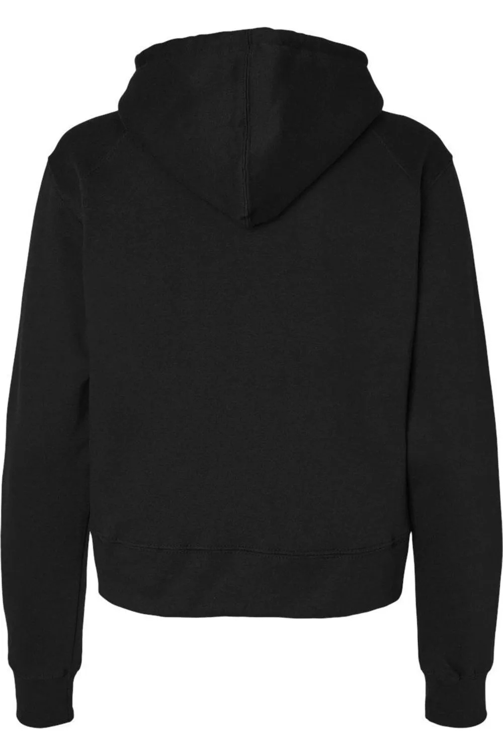 Badger Womens Crop Hooded Sweatshirt
