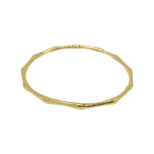 Bamboo Bangle gold