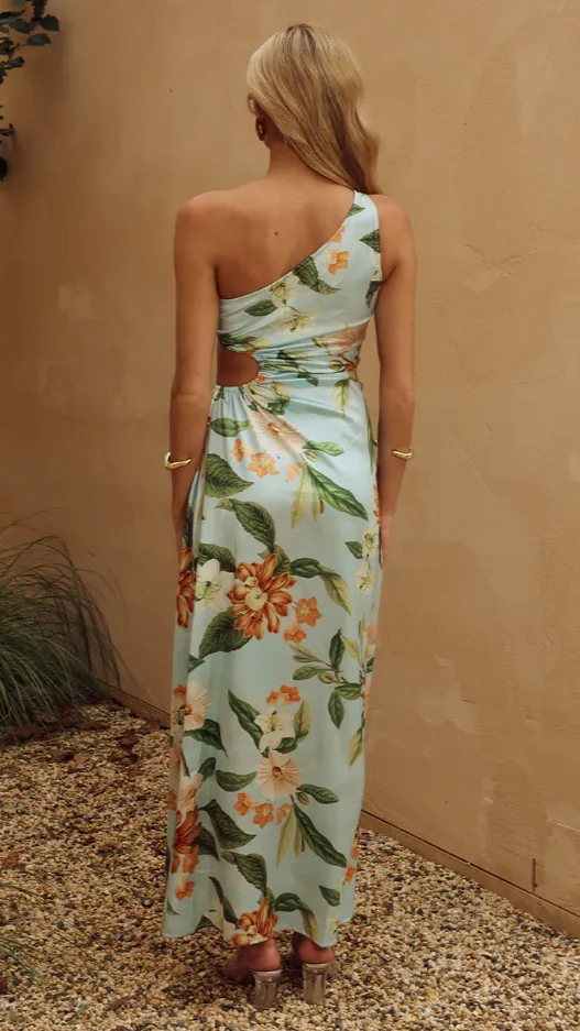 Barzilio Dress - Maiori Blue Billy J