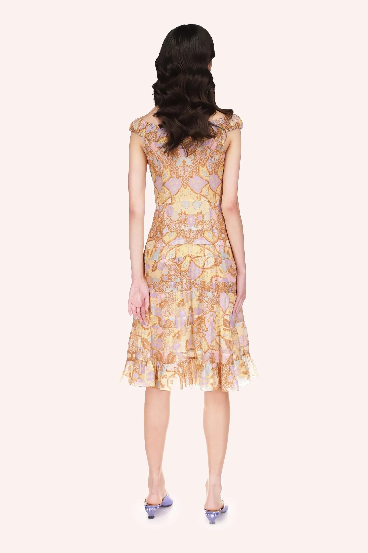Batik Cotton Dress Annasui