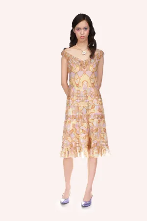 Batik Cotton Dress Annasui