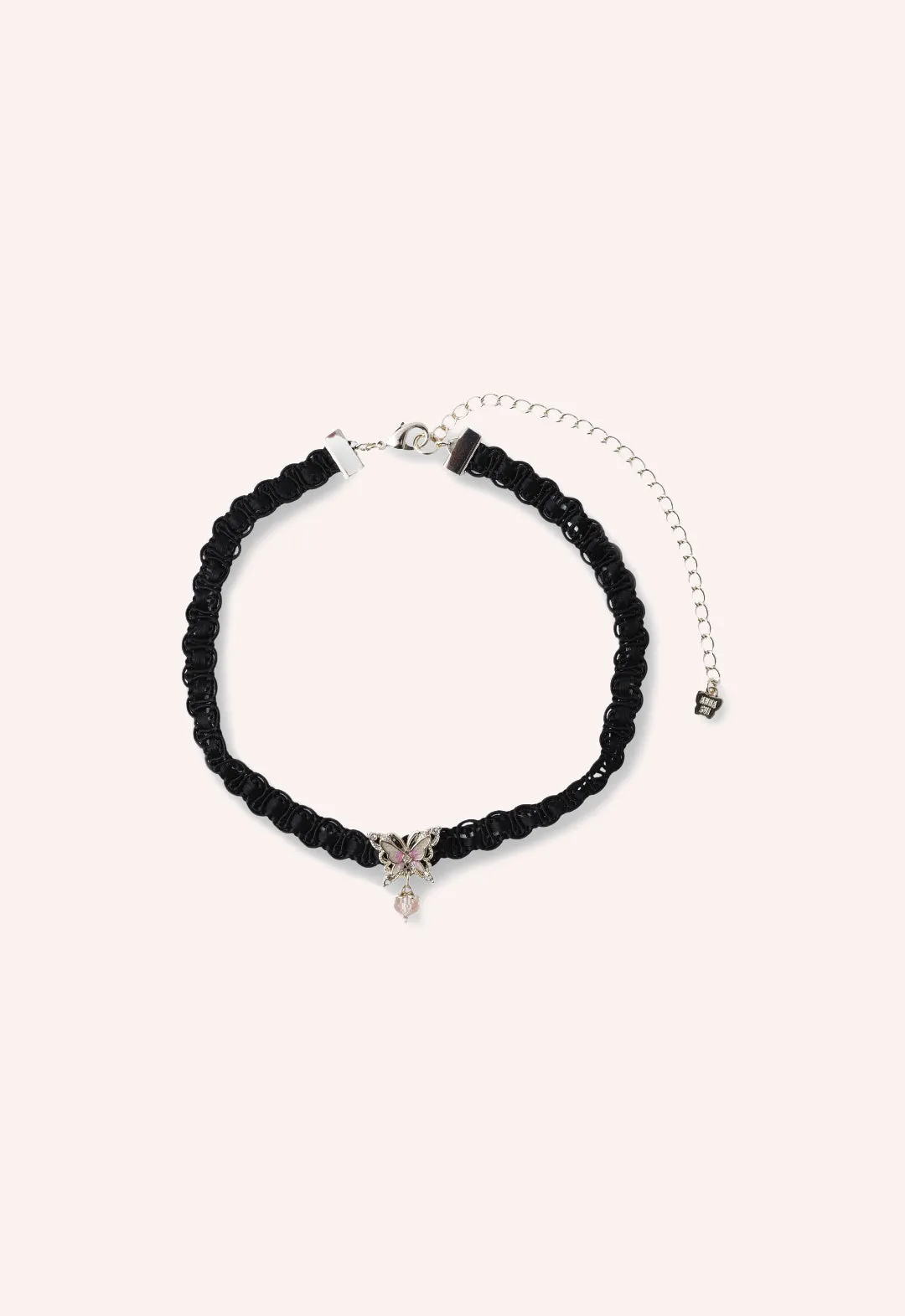 Beaded Butterfly Choker Annasui