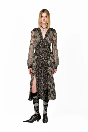 Beardsley Combo Dress Annasui