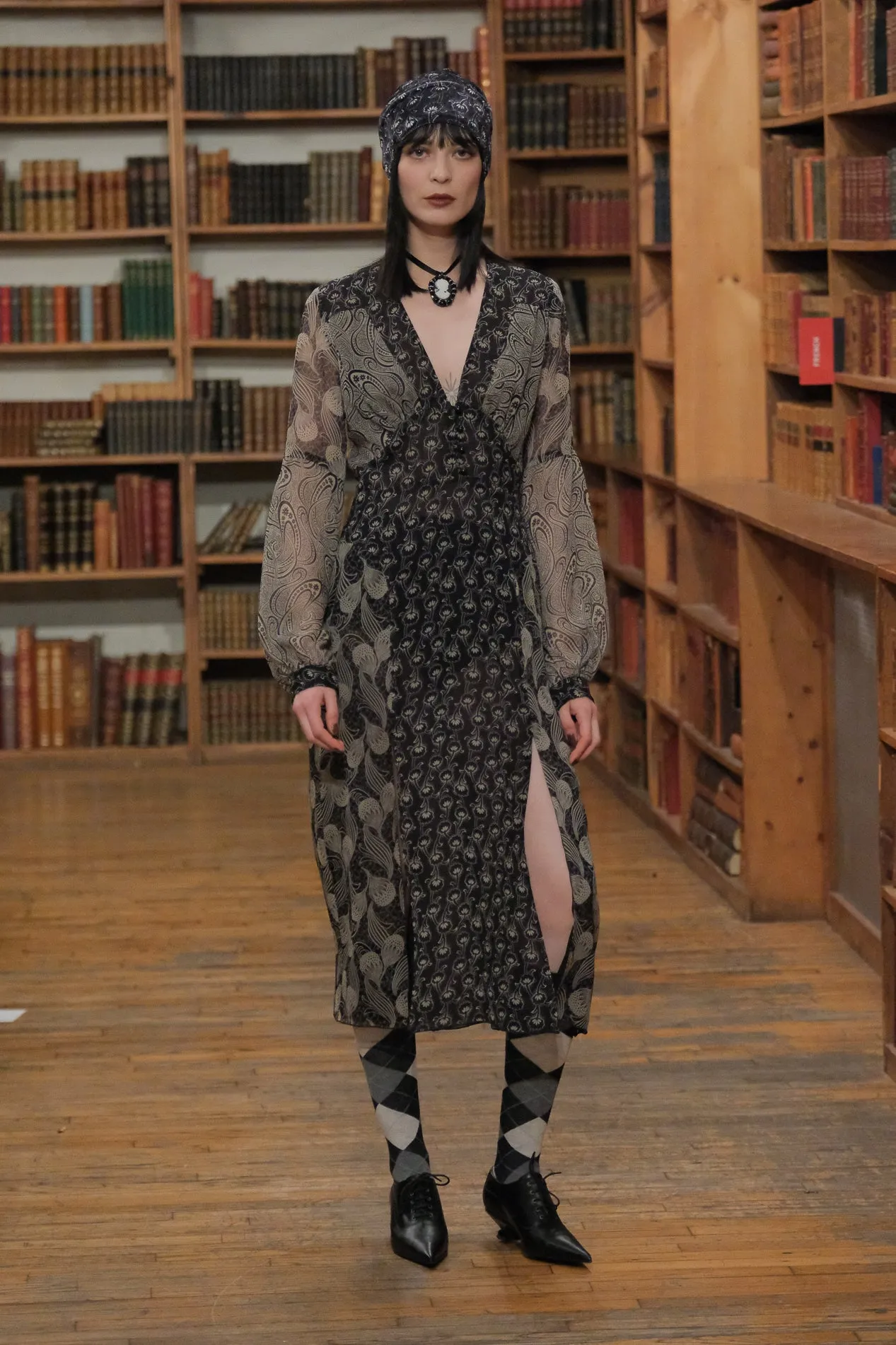 Beardsley Combo Dress Annasui