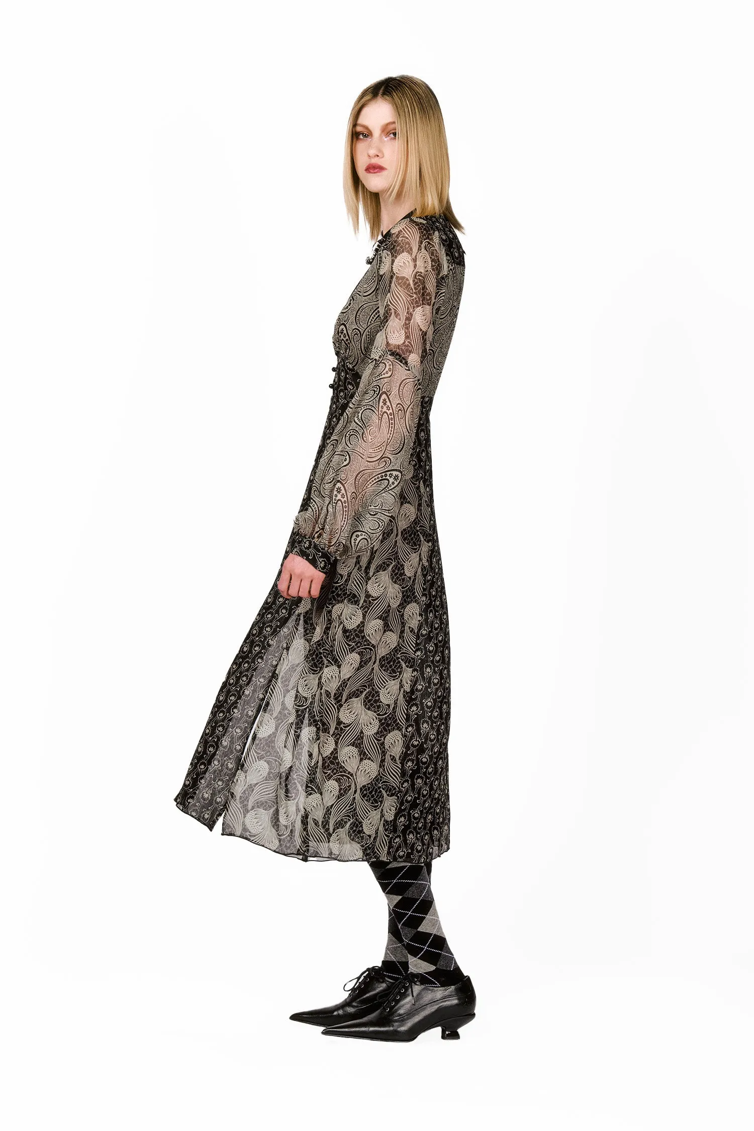 Beardsley Combo Dress Annasui