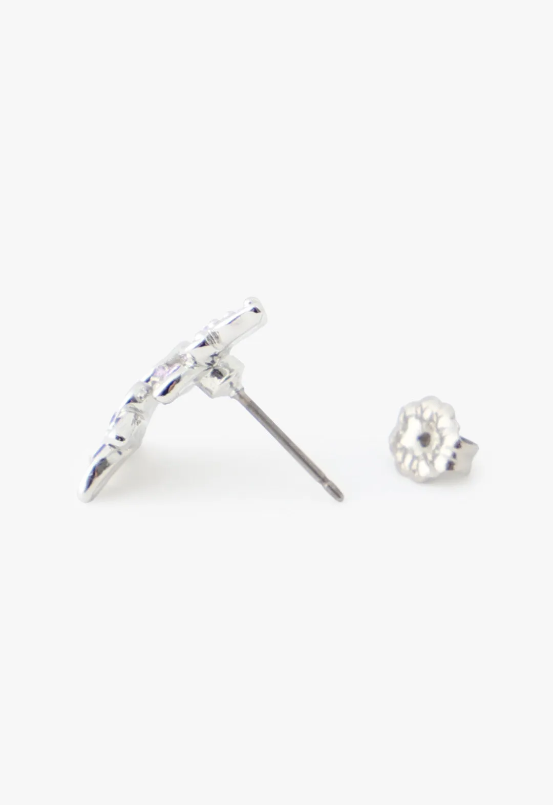 Bejeweled Butterfly Stud Earrings - Violet Annasui