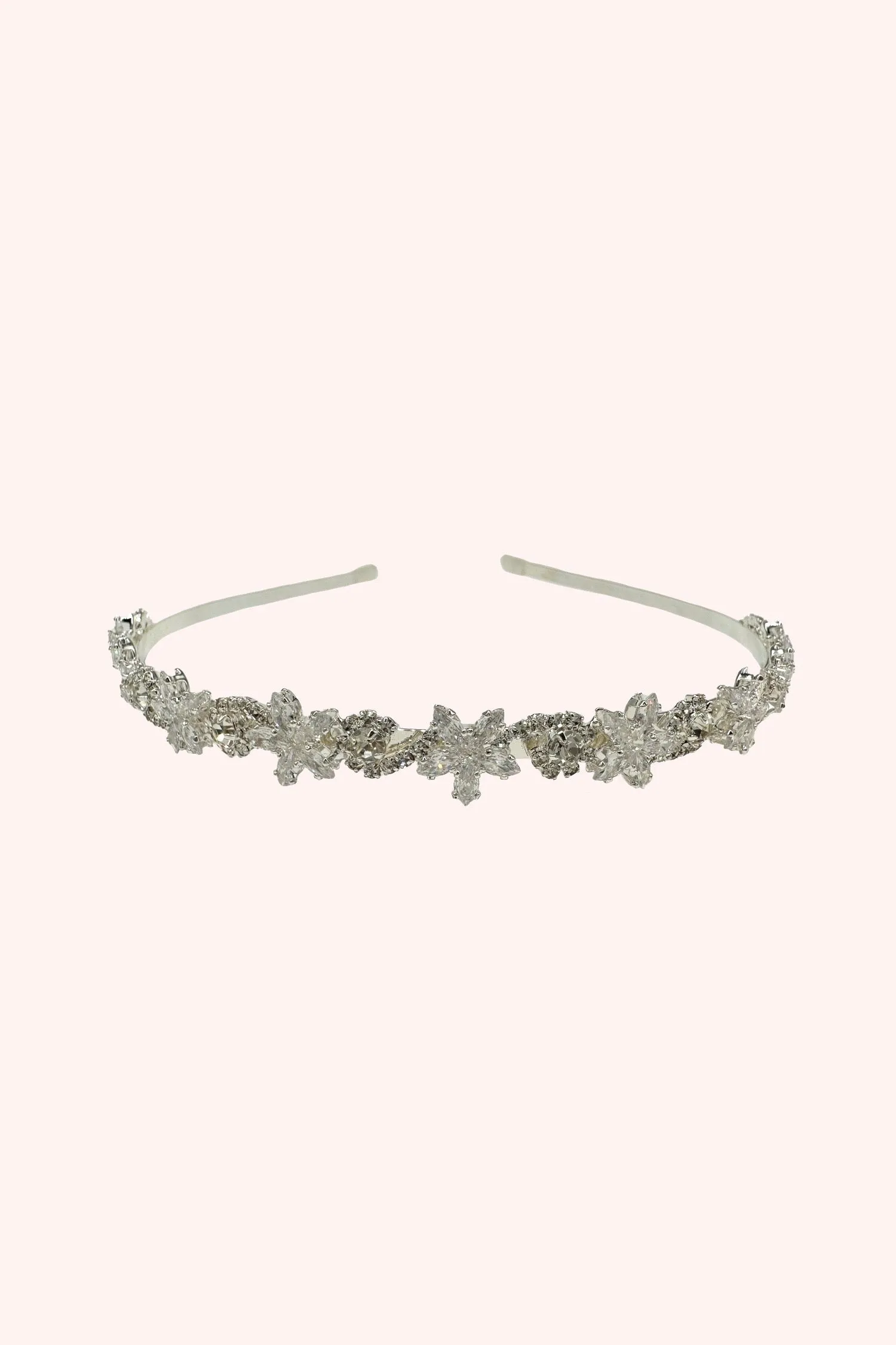 Bejeweled Oh My Stars Headband Silver Annasui