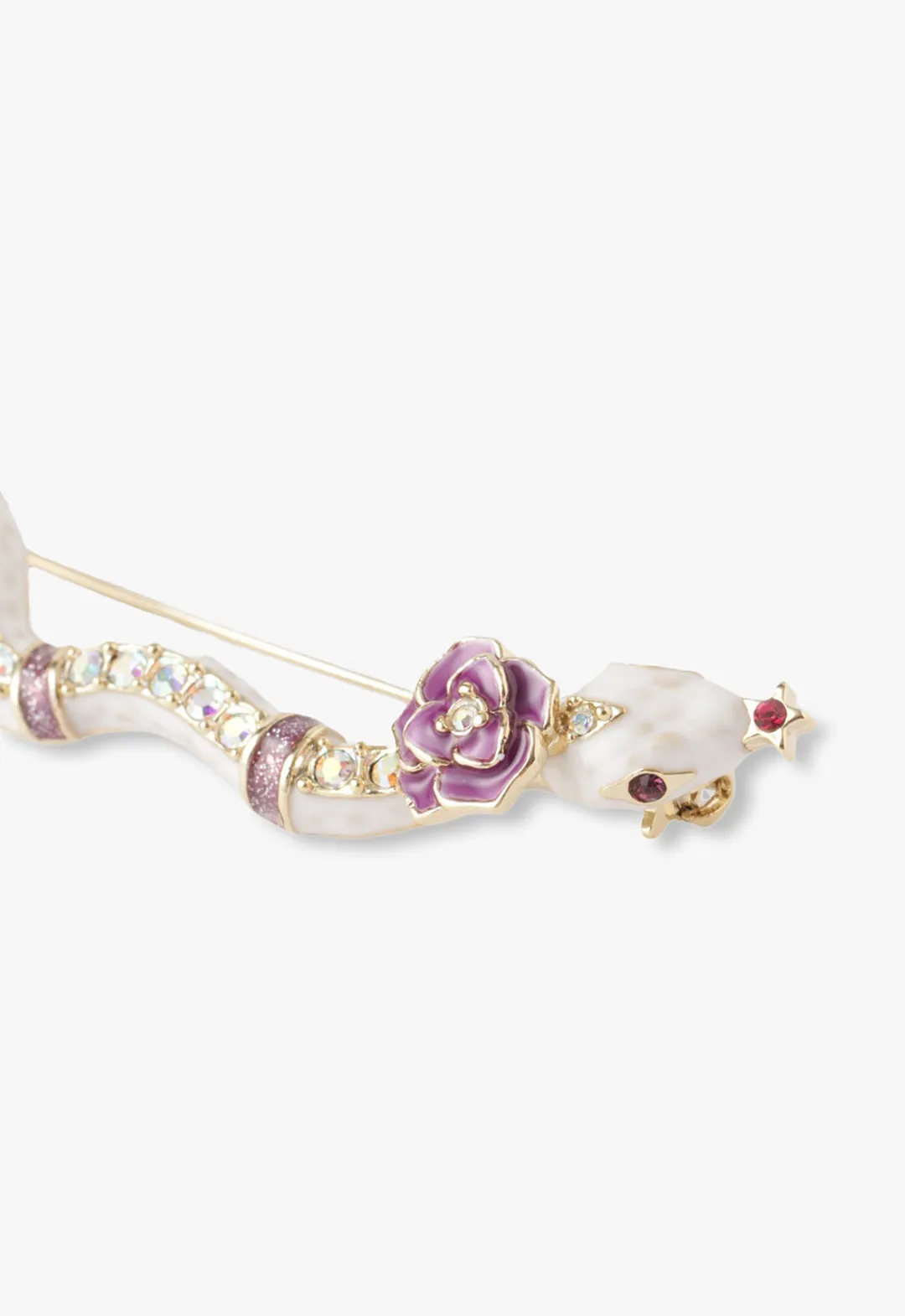 Bejeweled Snake Brooch Annasui