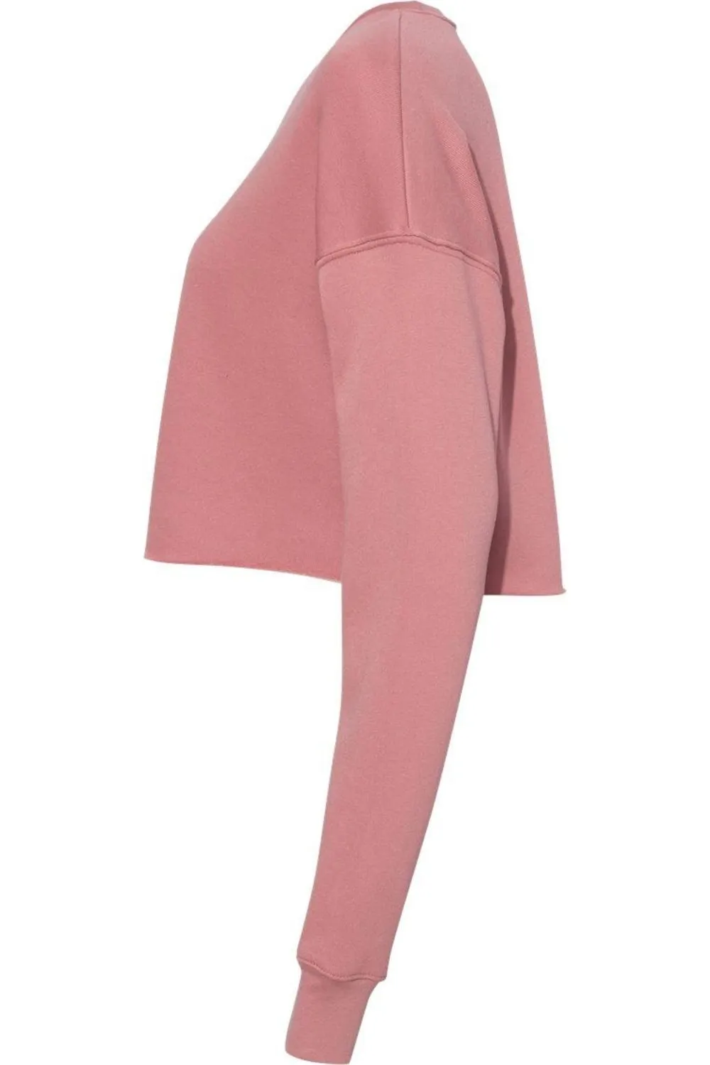 BELLA   CANVAS Womens Crop Crew Fleece