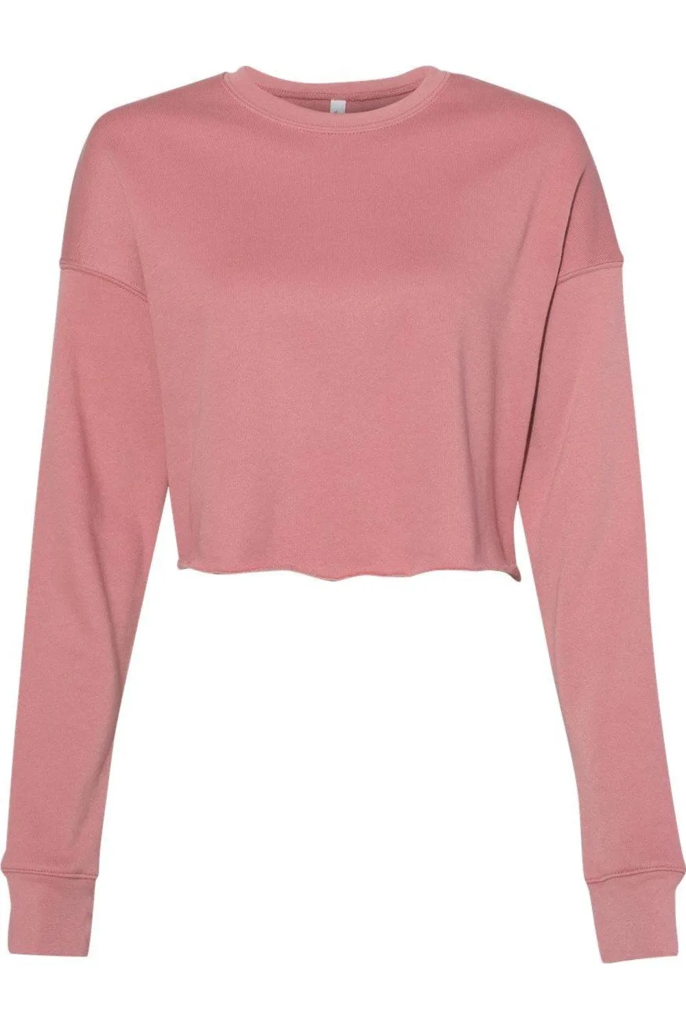 BELLA   CANVAS Womens Crop Crew Fleece