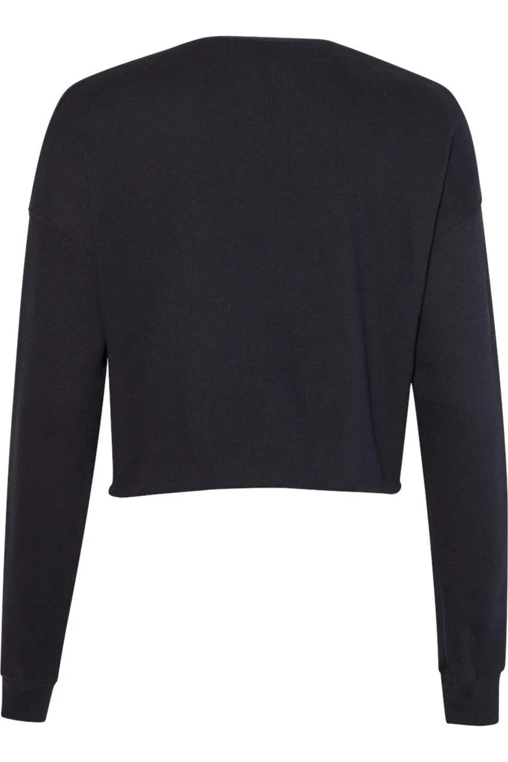 BELLA   CANVAS Womens Crop Crew Fleece