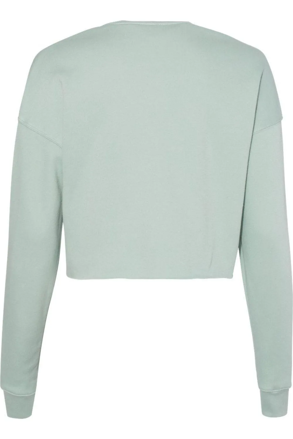 BELLA   CANVAS Womens Crop Crew Fleece