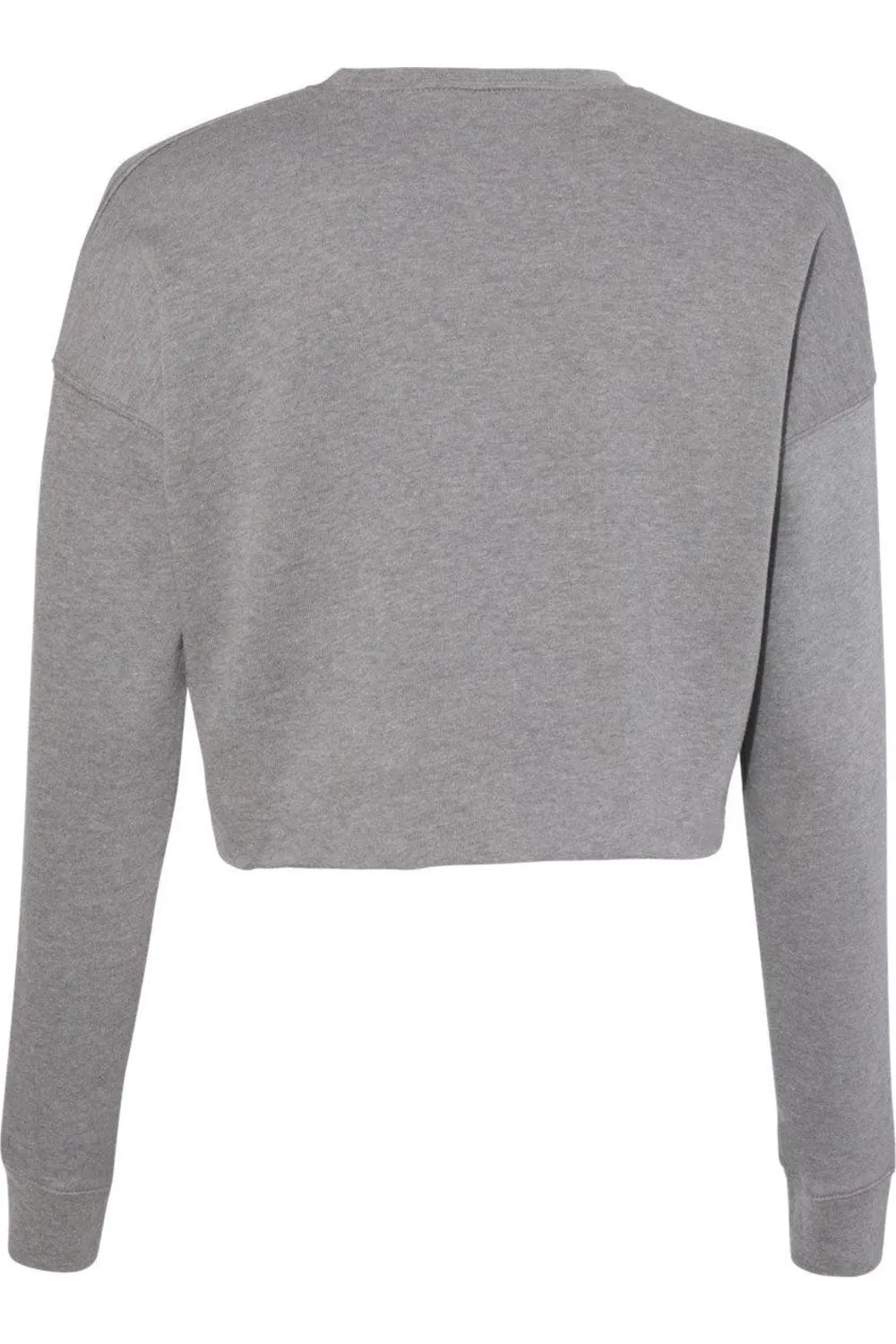 BELLA   CANVAS Womens Crop Crew Fleece