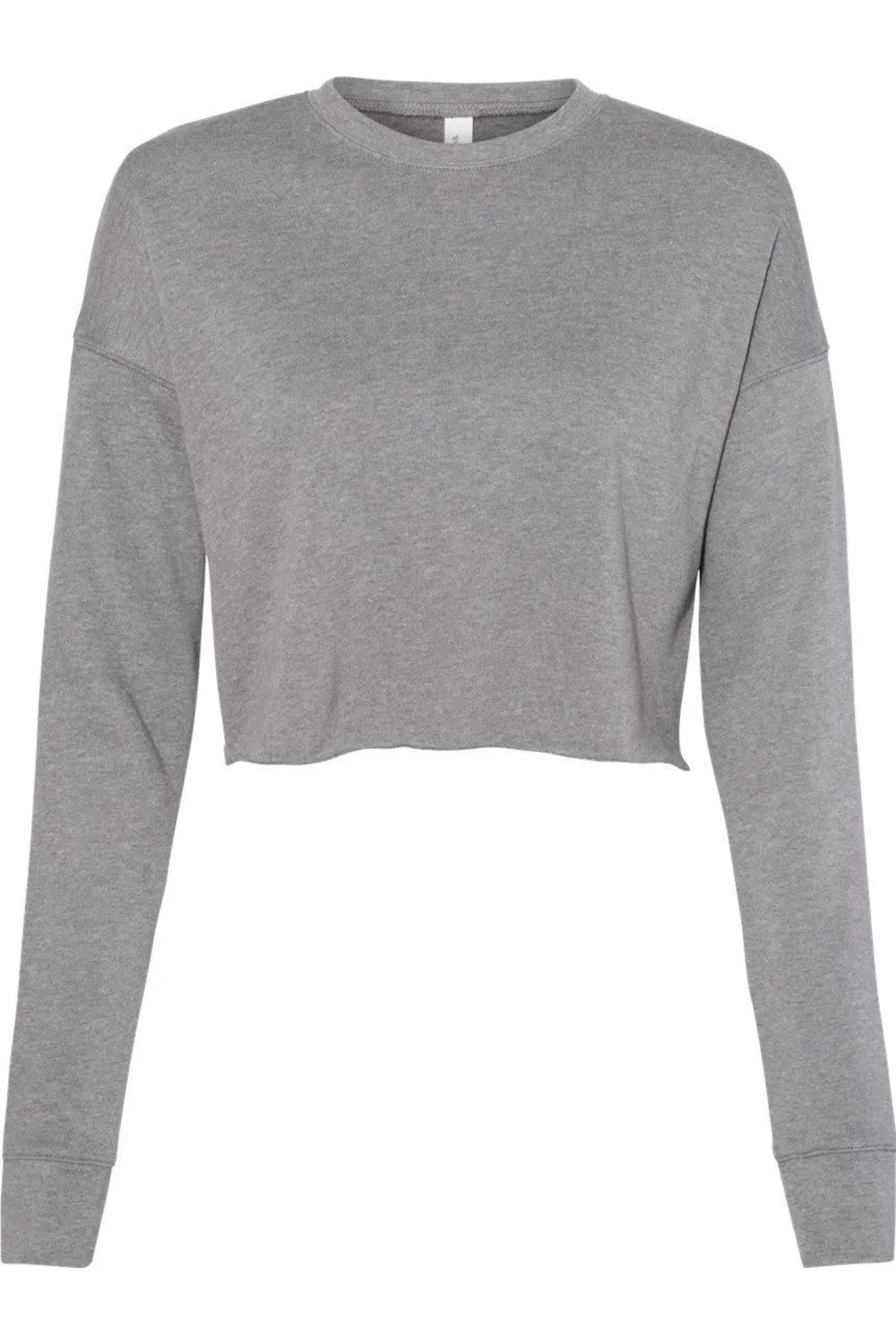 BELLA   CANVAS Womens Crop Crew Fleece