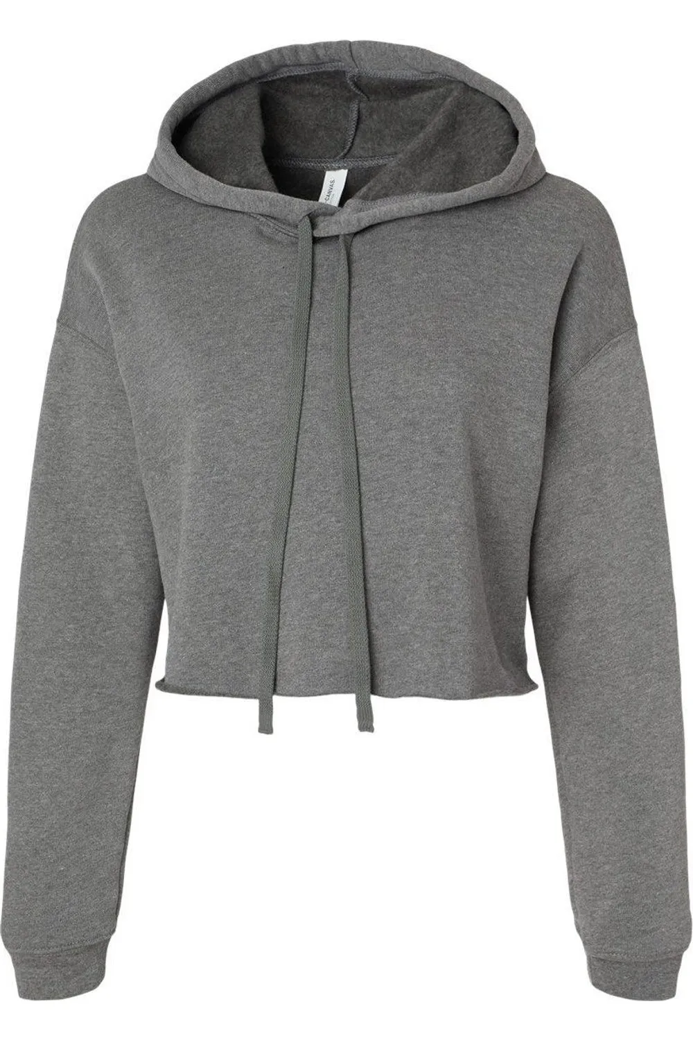 BELLA   CANVAS Womens Crop Fleece Hoodie