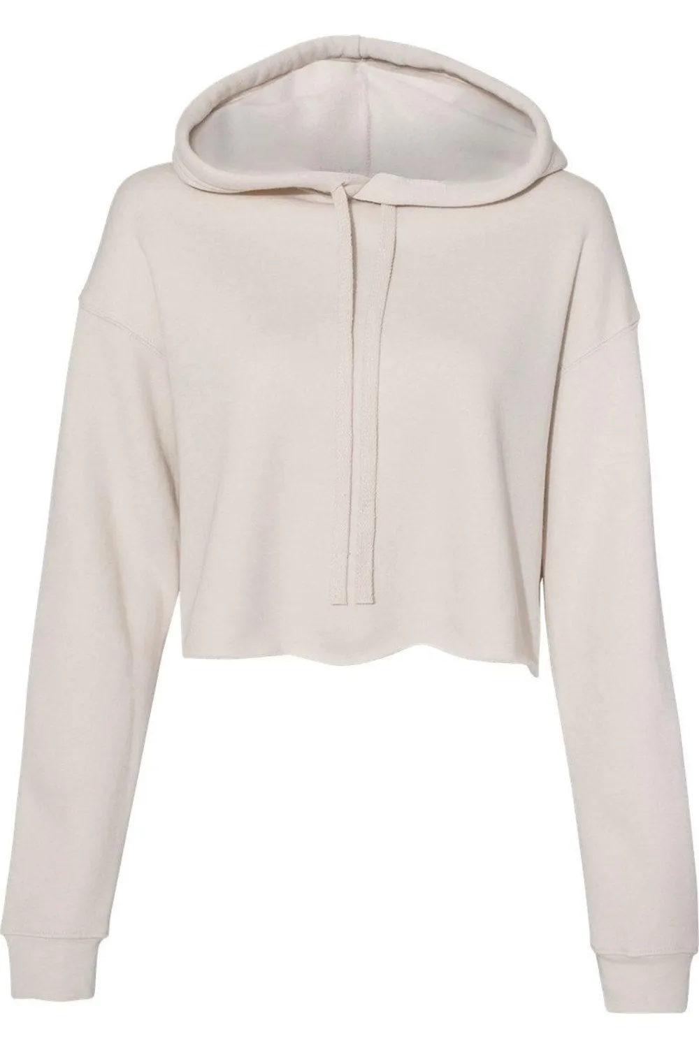 BELLA   CANVAS Womens Crop Fleece Hoodie