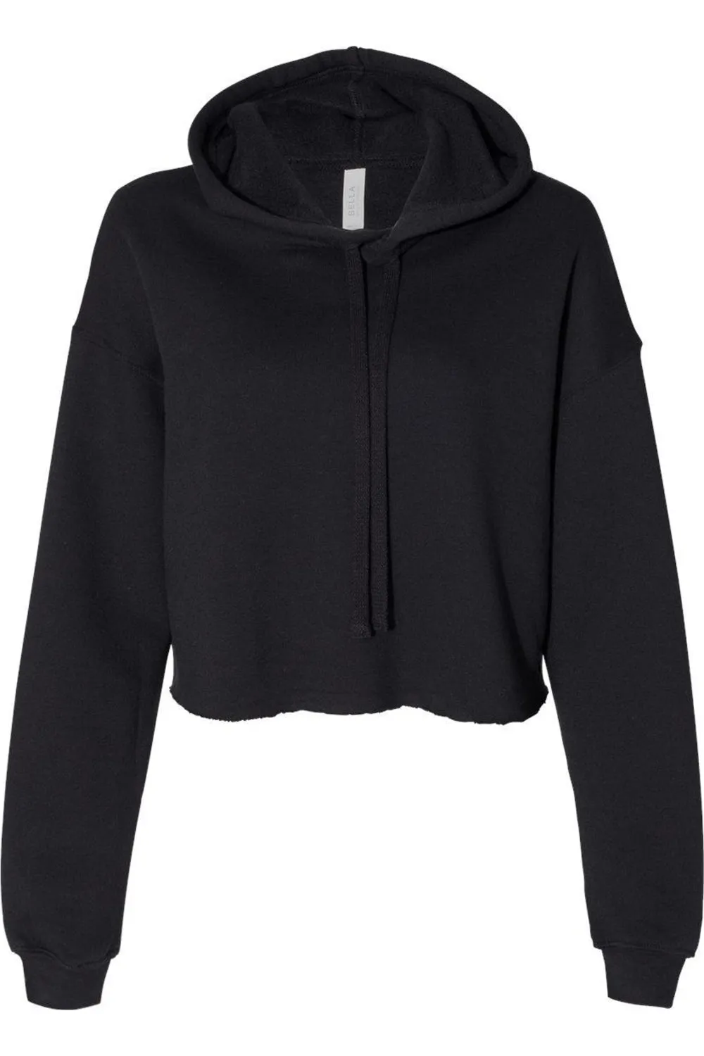 BELLA   CANVAS Womens Crop Fleece Hoodie