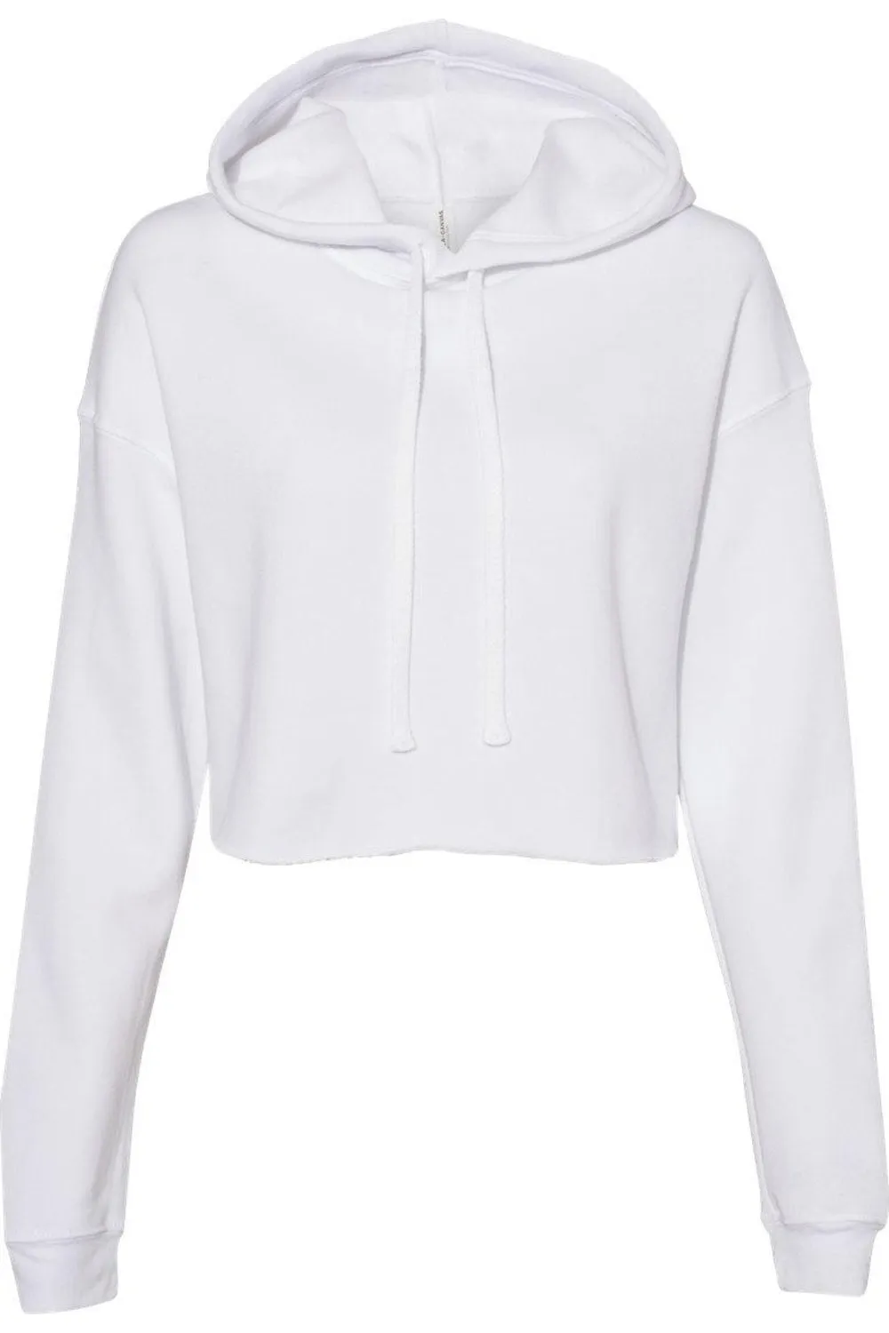 BELLA   CANVAS Womens Crop Fleece Hoodie