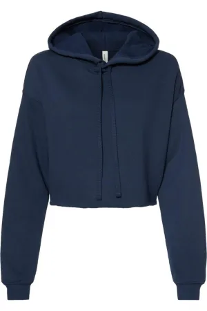 BELLA   CANVAS Womens Crop Fleece Hoodie