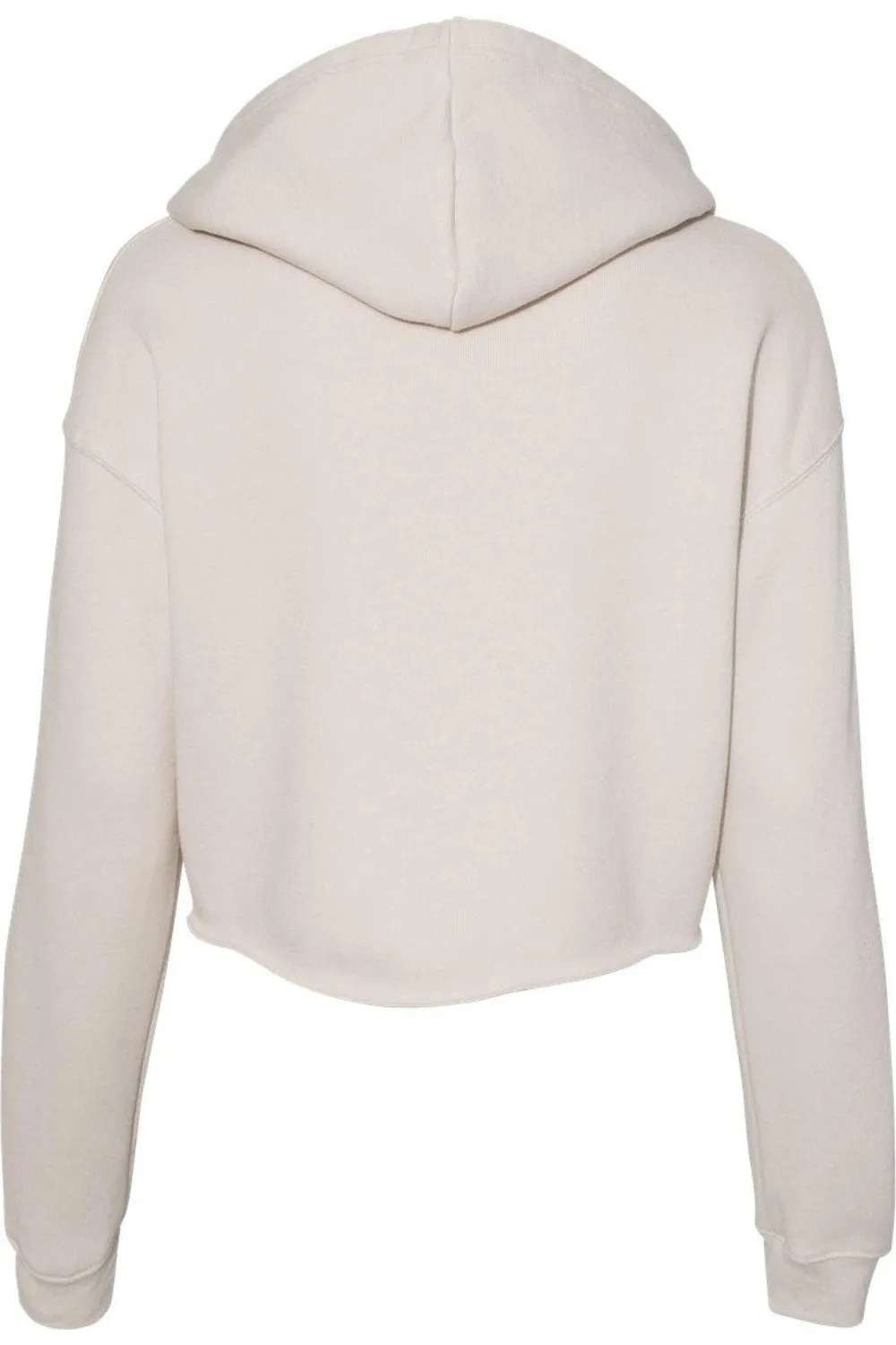 BELLA   CANVAS Womens Crop Fleece Hoodie