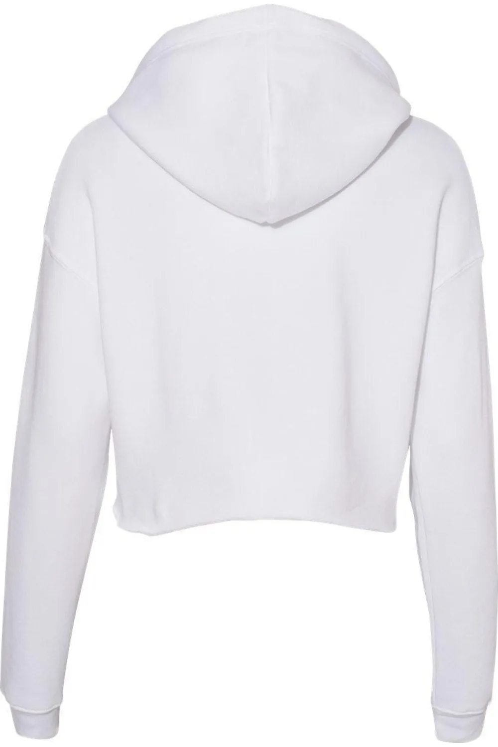 BELLA   CANVAS Womens Crop Fleece Hoodie