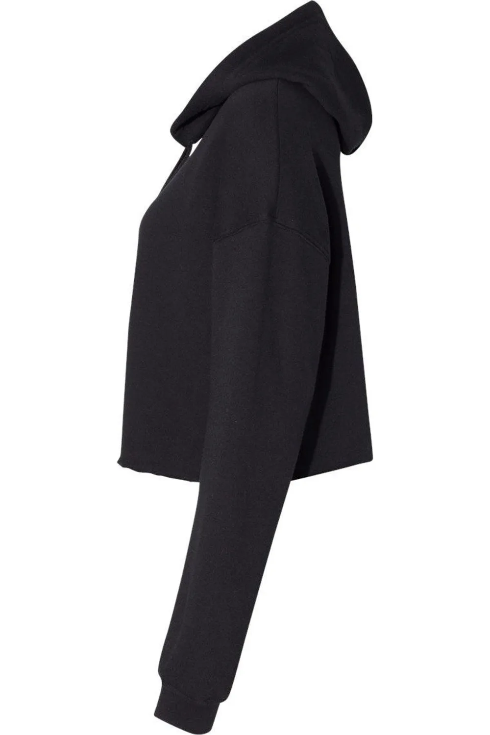 BELLA   CANVAS Womens Crop Fleece Hoodie