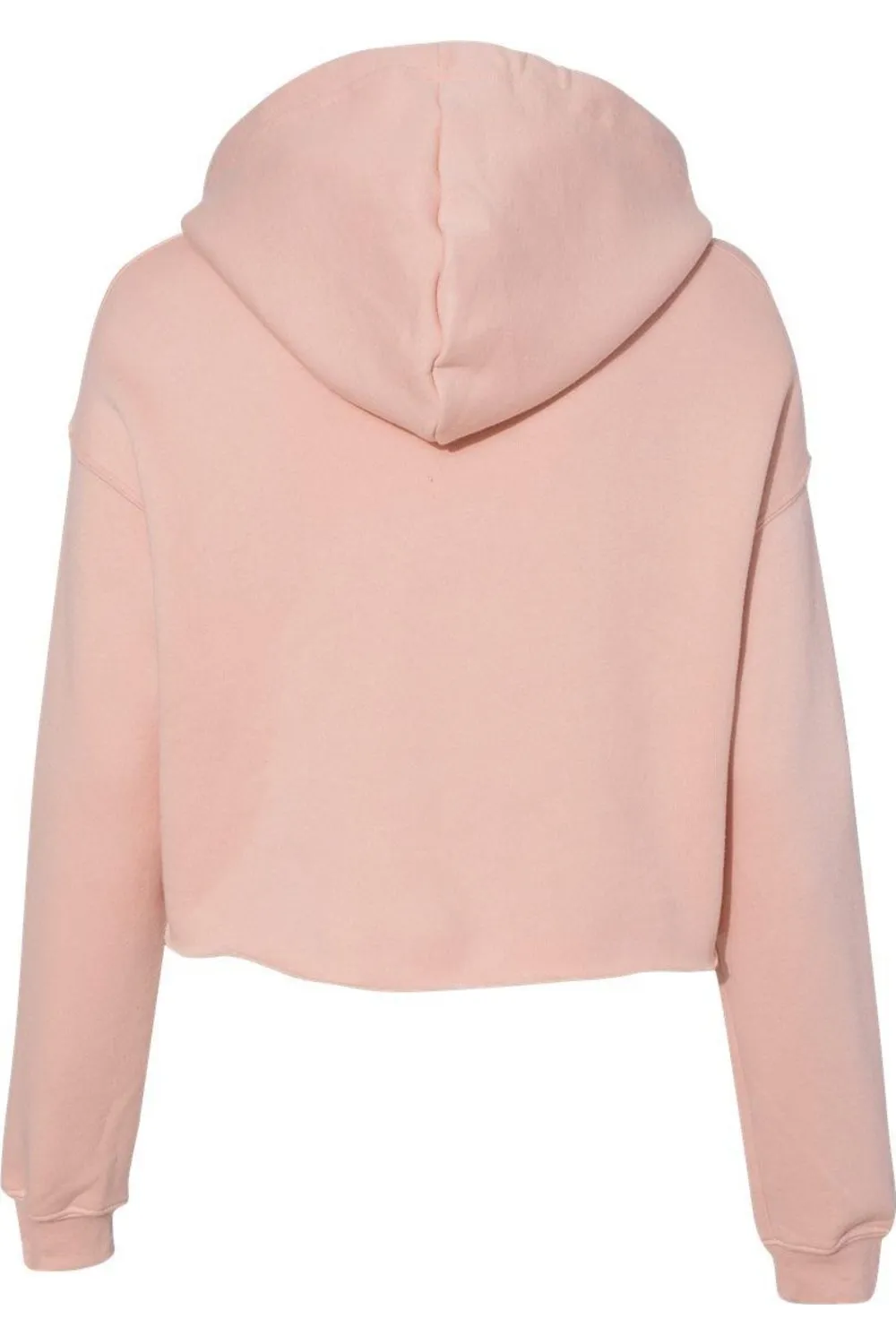 BELLA   CANVAS Womens Crop Fleece Hoodie