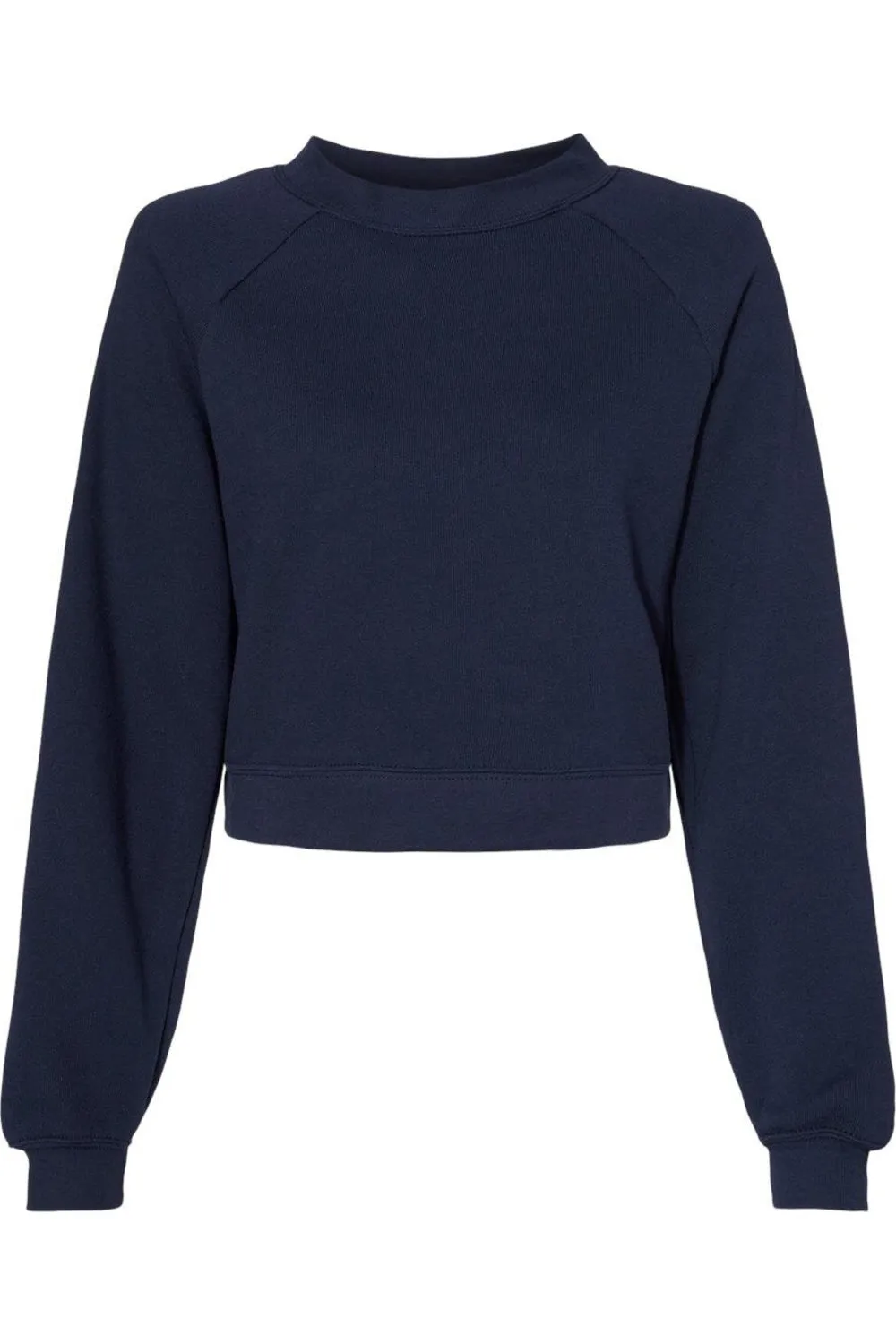 BELLA   CANVAS Womens Raglan Pullover Fleece
