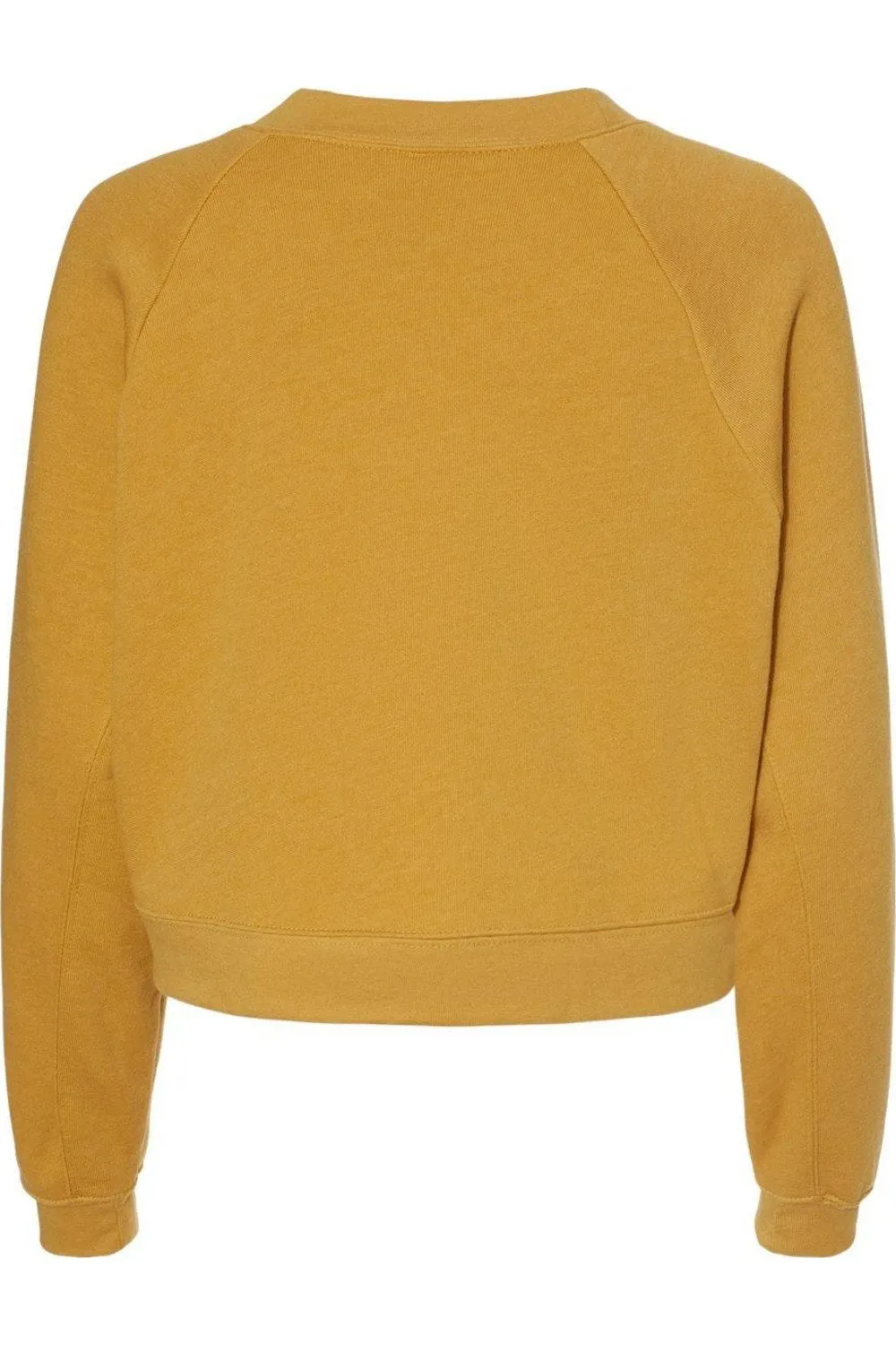 BELLA   CANVAS Womens Raglan Pullover Fleece