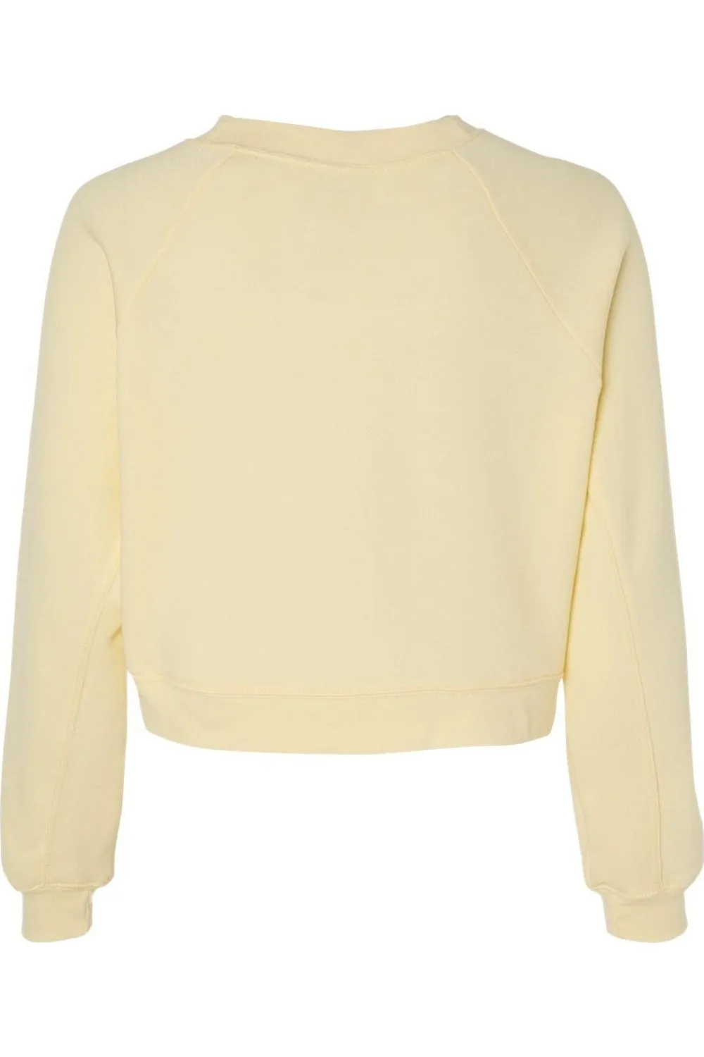BELLA   CANVAS Womens Raglan Pullover Fleece