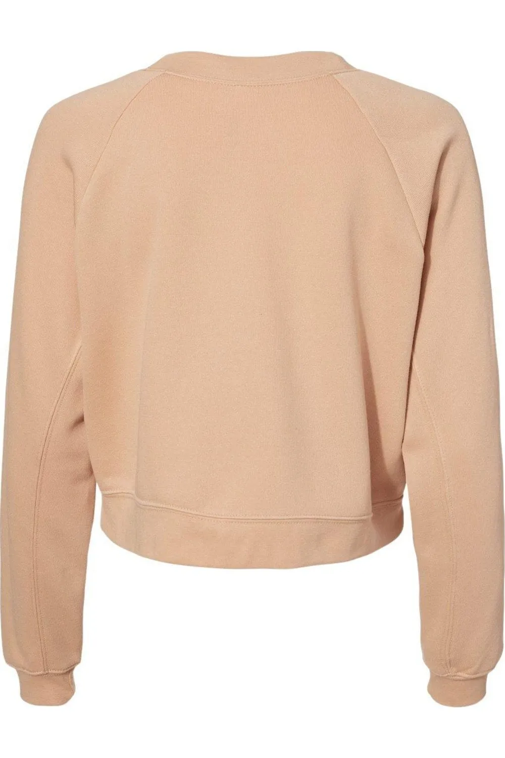BELLA   CANVAS Womens Raglan Pullover Fleece