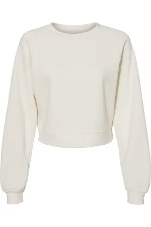 BELLA   CANVAS Womens Raglan Pullover Fleece