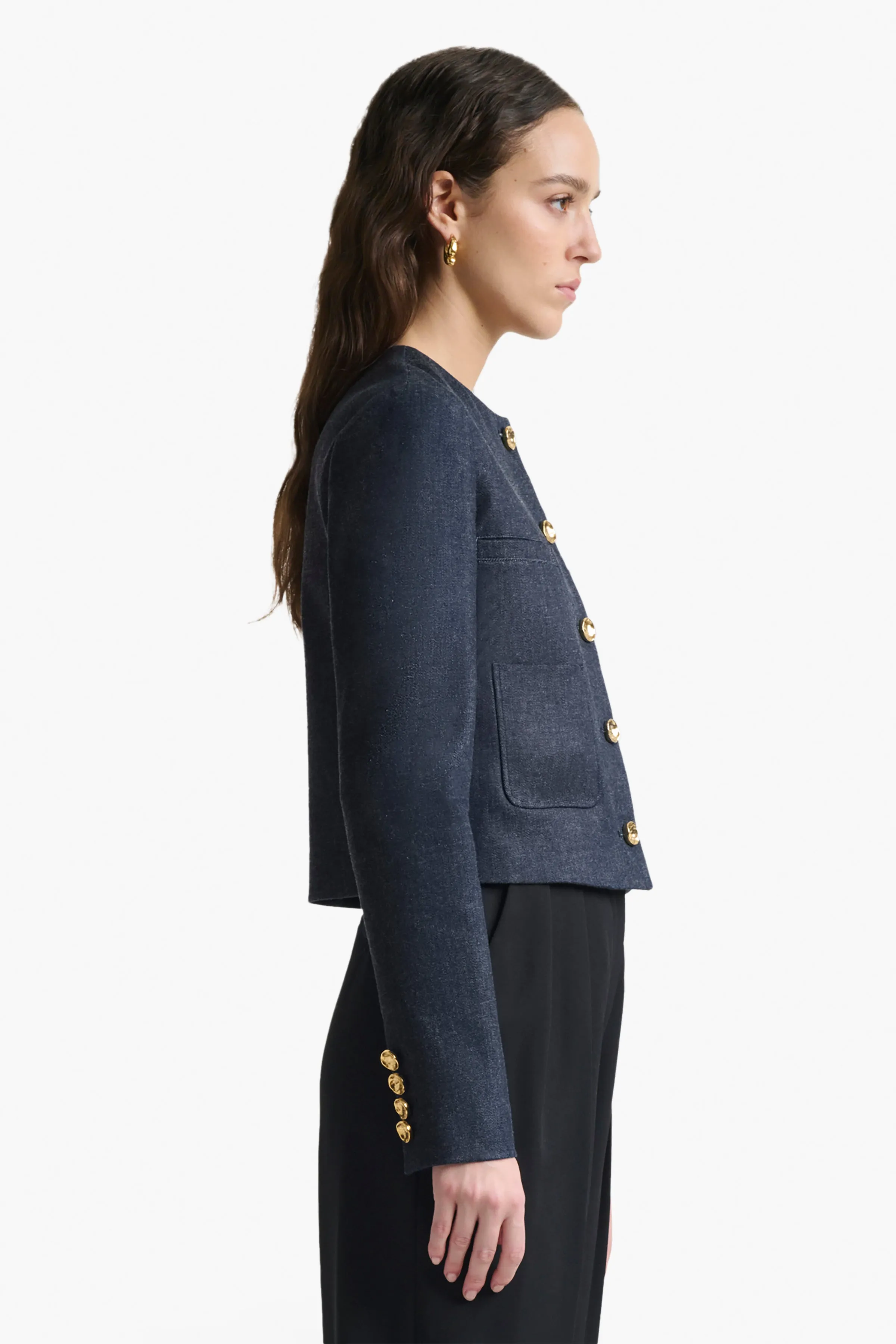 Bernadette Denim Jacket Altuzarra