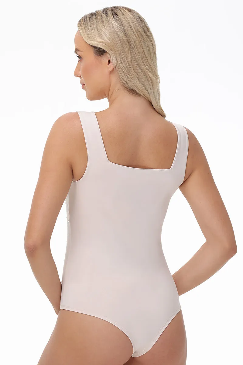 Big Bling Scoop Neck Tank Bodysuit by Juicy Couture