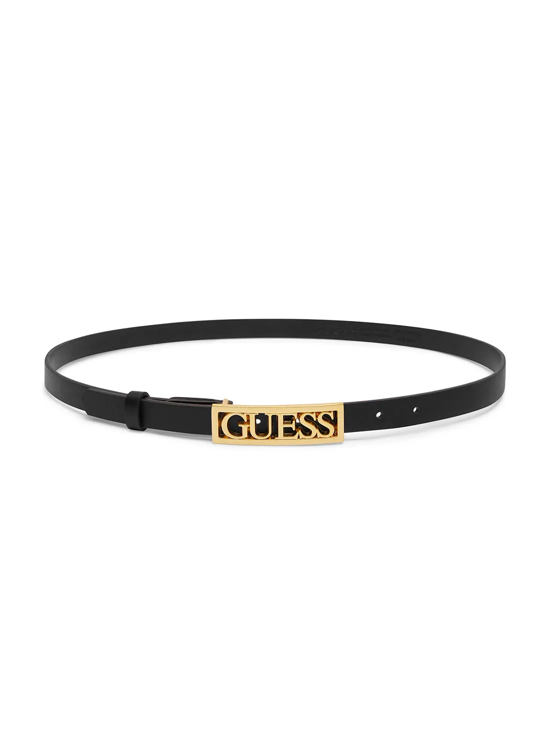 Black Mildred Adjustable Belt Guess