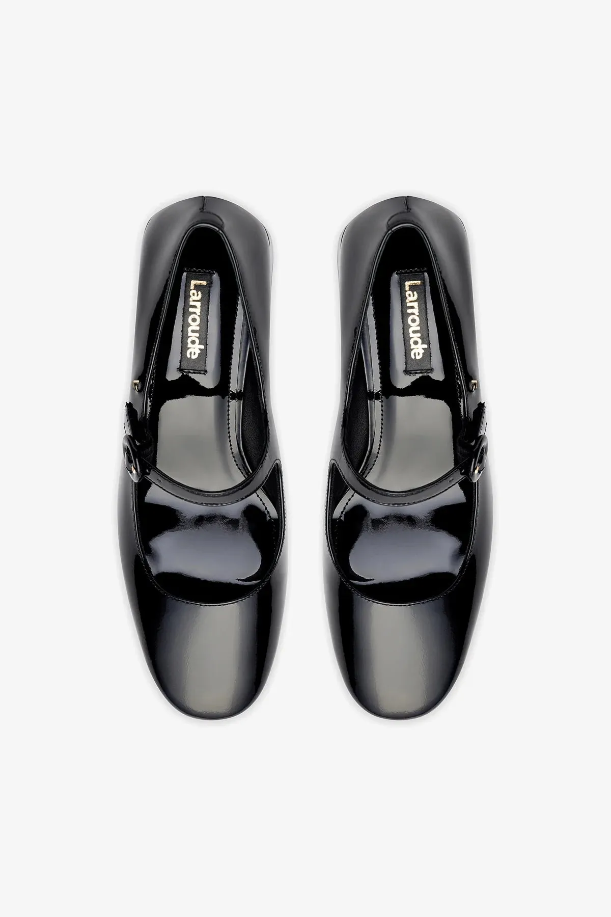 Blair Block Pump In Black Patent