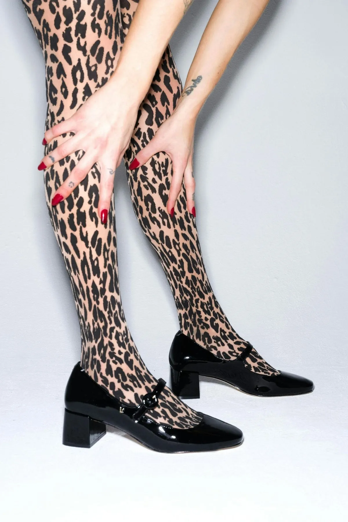 Blair Block Pump In Black Patent