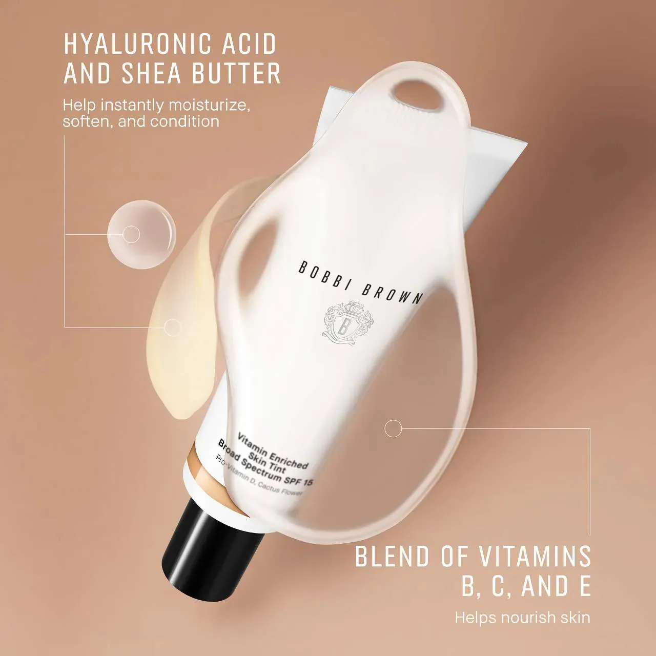 Bobbi Brown Vitamin Enriched Hydrating Skin Tint SPF 15 with Hyaluronic Acid (many shades) NWOB