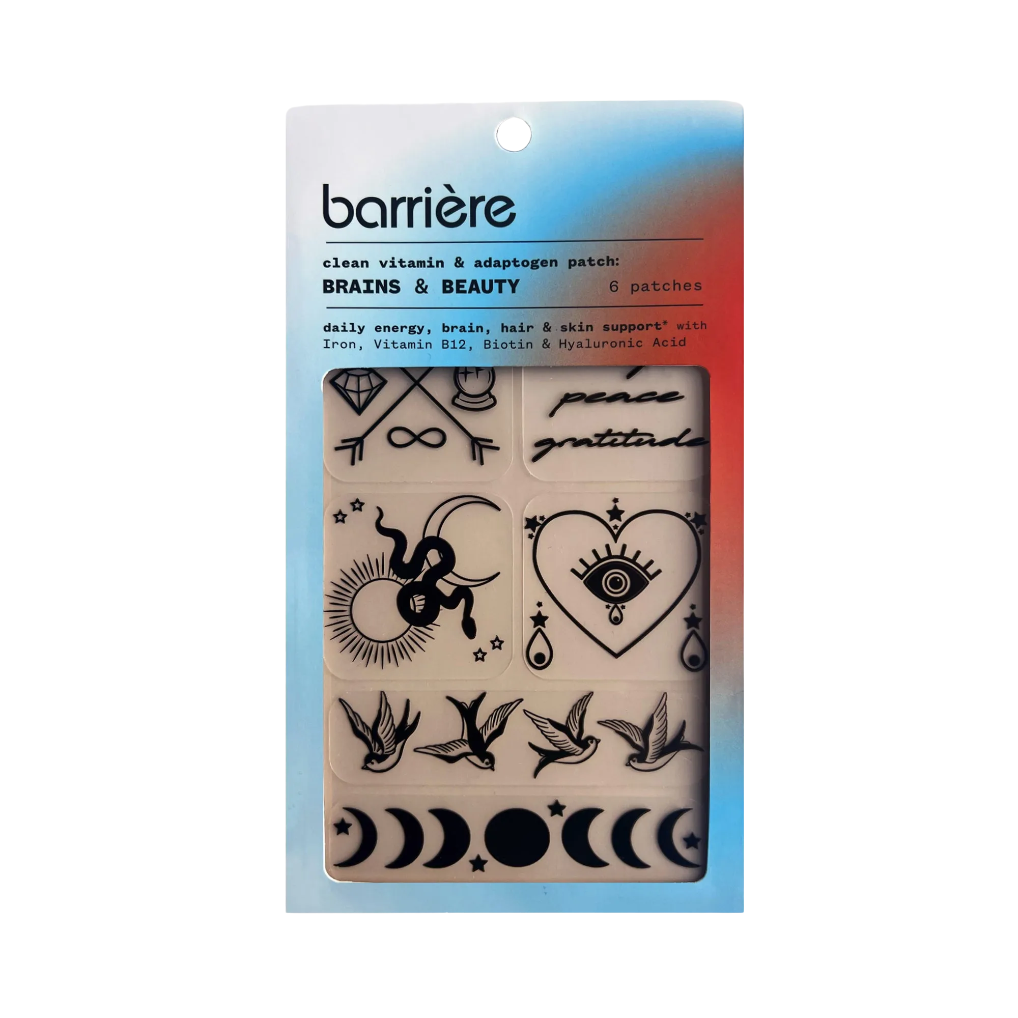 BRAINS & BEAUTY PATCH 6-PACK