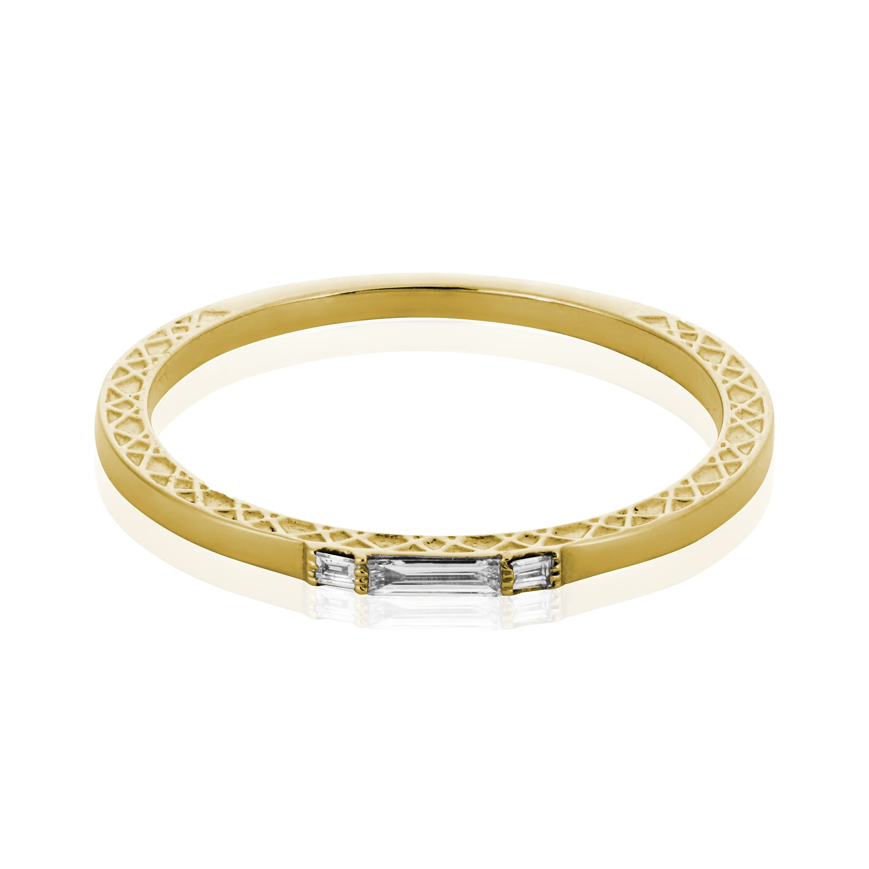 Brigitte Diamond Baguette Ring
