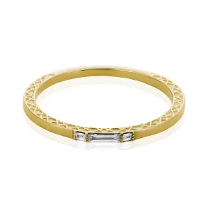 Brigitte Diamond Baguette Ring