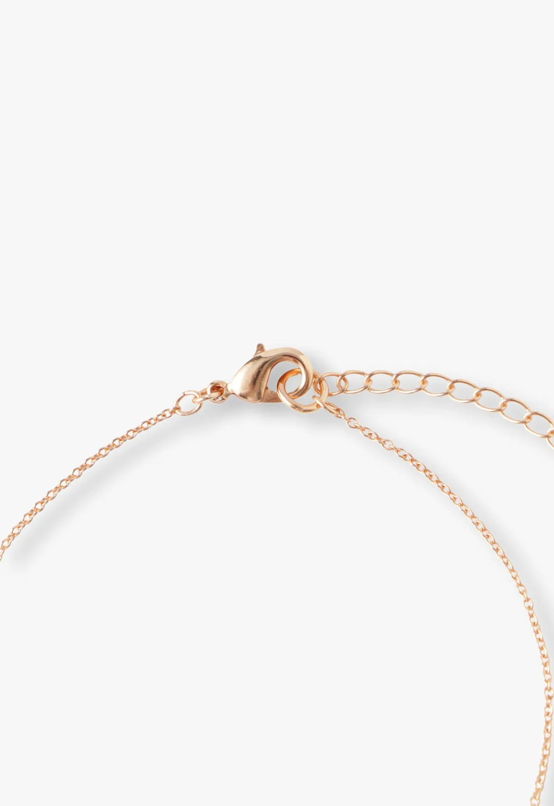 Butterfly & Rose Necklace Duo - Rose Gold Annasui