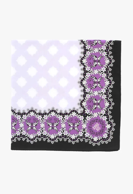 Butterfly Boarder Handkerchief Annasui