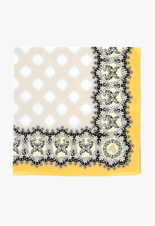 Butterfly Boarder Handkerchief Annasui