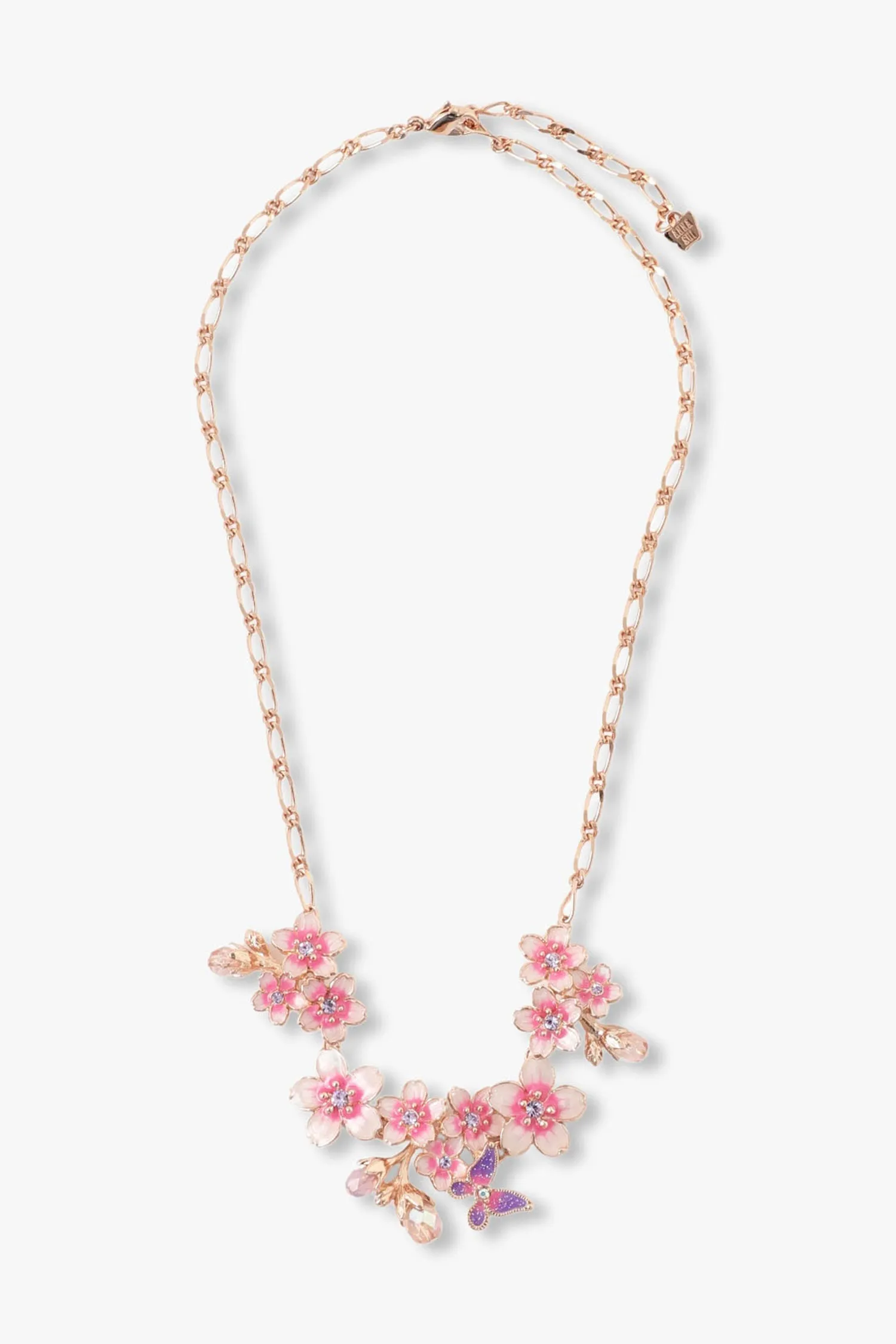 Butterfly Cherry Blossom Necklace Annasui