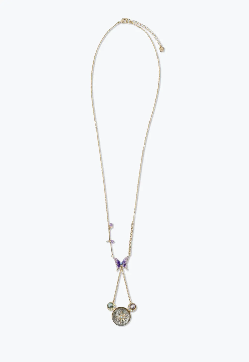 Butterfly Crescent Necklace Annasui