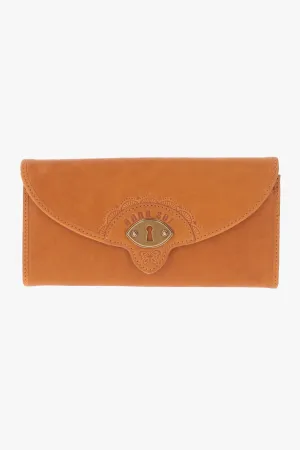 Butterfly Embossed Keyhole Wallet Annasui