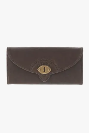 Butterfly Embossed Keyhole Wallet Annasui