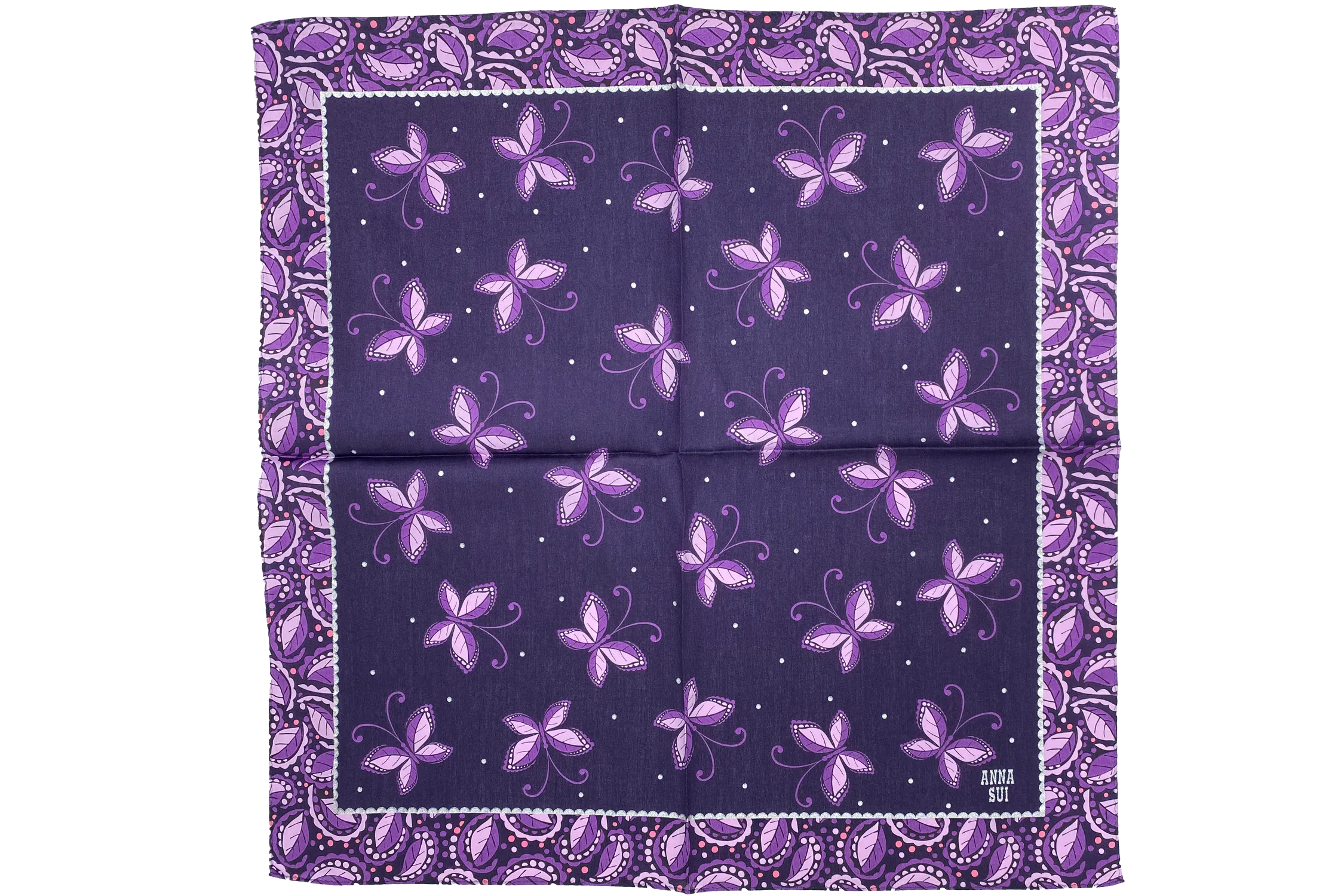 Butterfly Garden Handkerchief Annasui