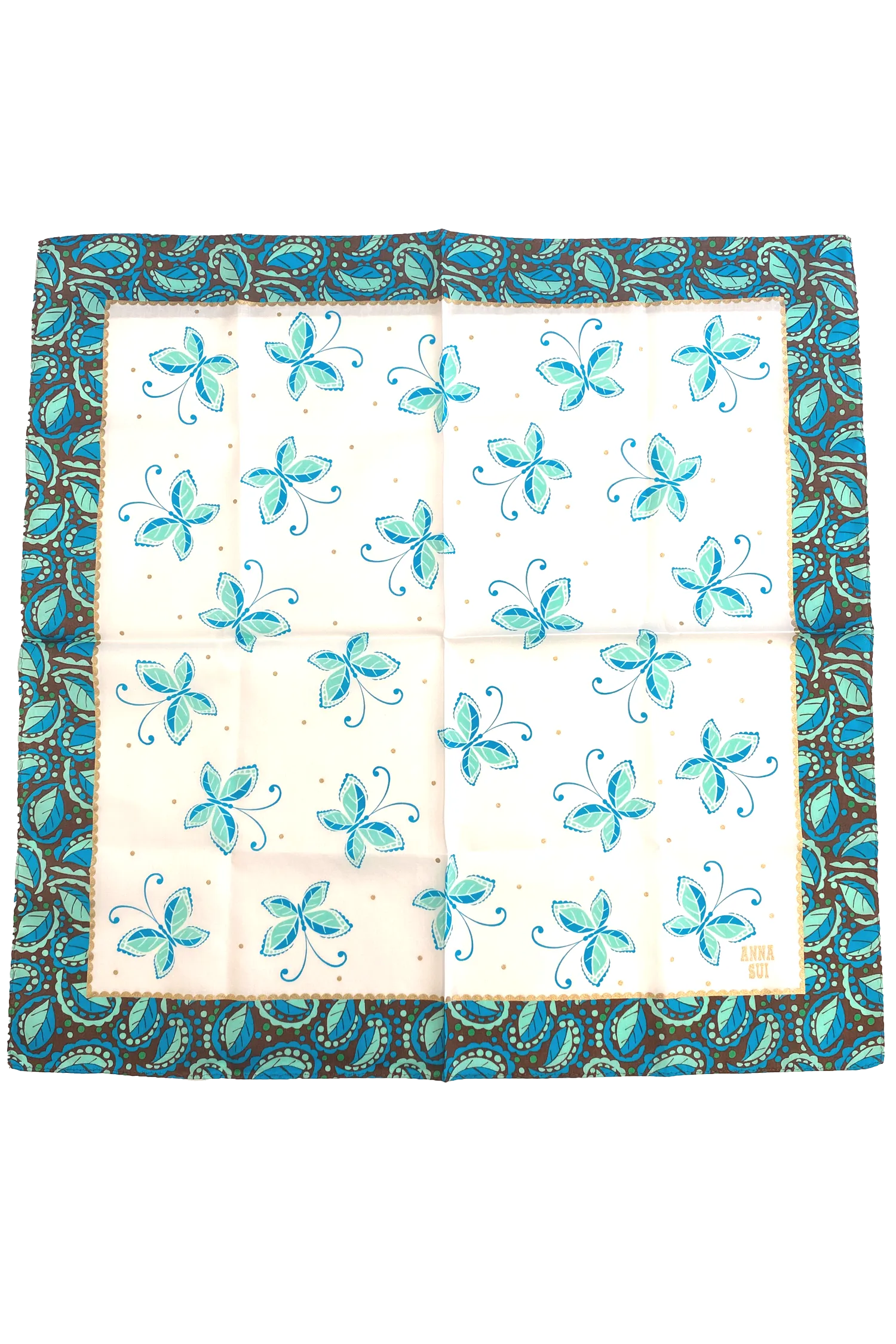 Butterfly Garden Handkerchief Annasui